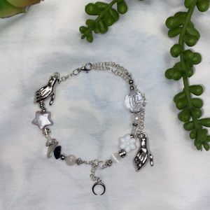 Marvel’s Moon Knight themed bracelet! ☾
☽ Made with sterling silver.